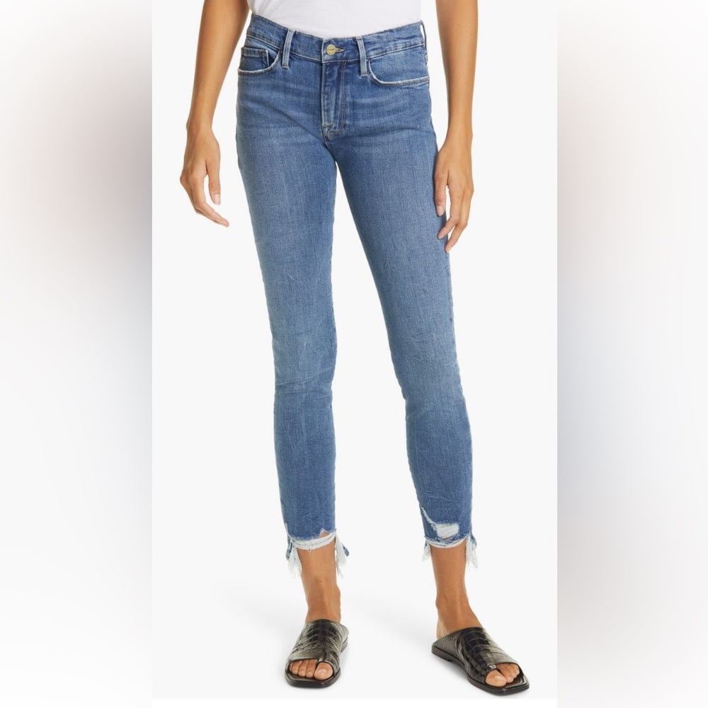 FRAME Le Skinny de Jeanne Ankle Jeans. Size 28.